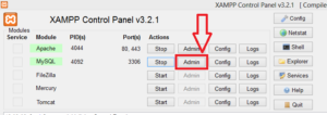 Come installare WordPress in locale con Xampp - guida passo passo 6 accesso-phpMyAdmin