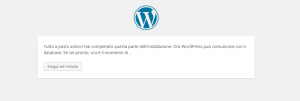 Come installare WordPress in locale con Xampp - guida passo passo 11 schermata-successo-fase-2