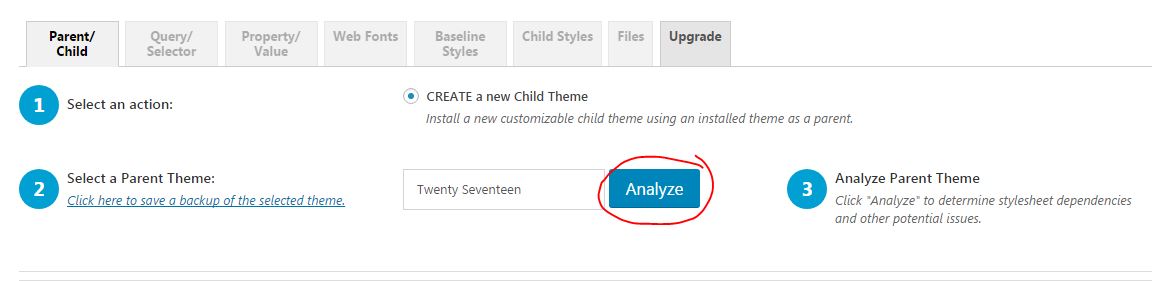 Tema Child WordPress : cos'è e perchè dovresti utilizzarlo 2 analyze