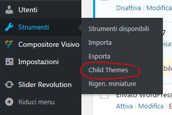 Tema Child WordPress : cos'è e perchè dovresti utilizzarlo 1 strumenti child themes