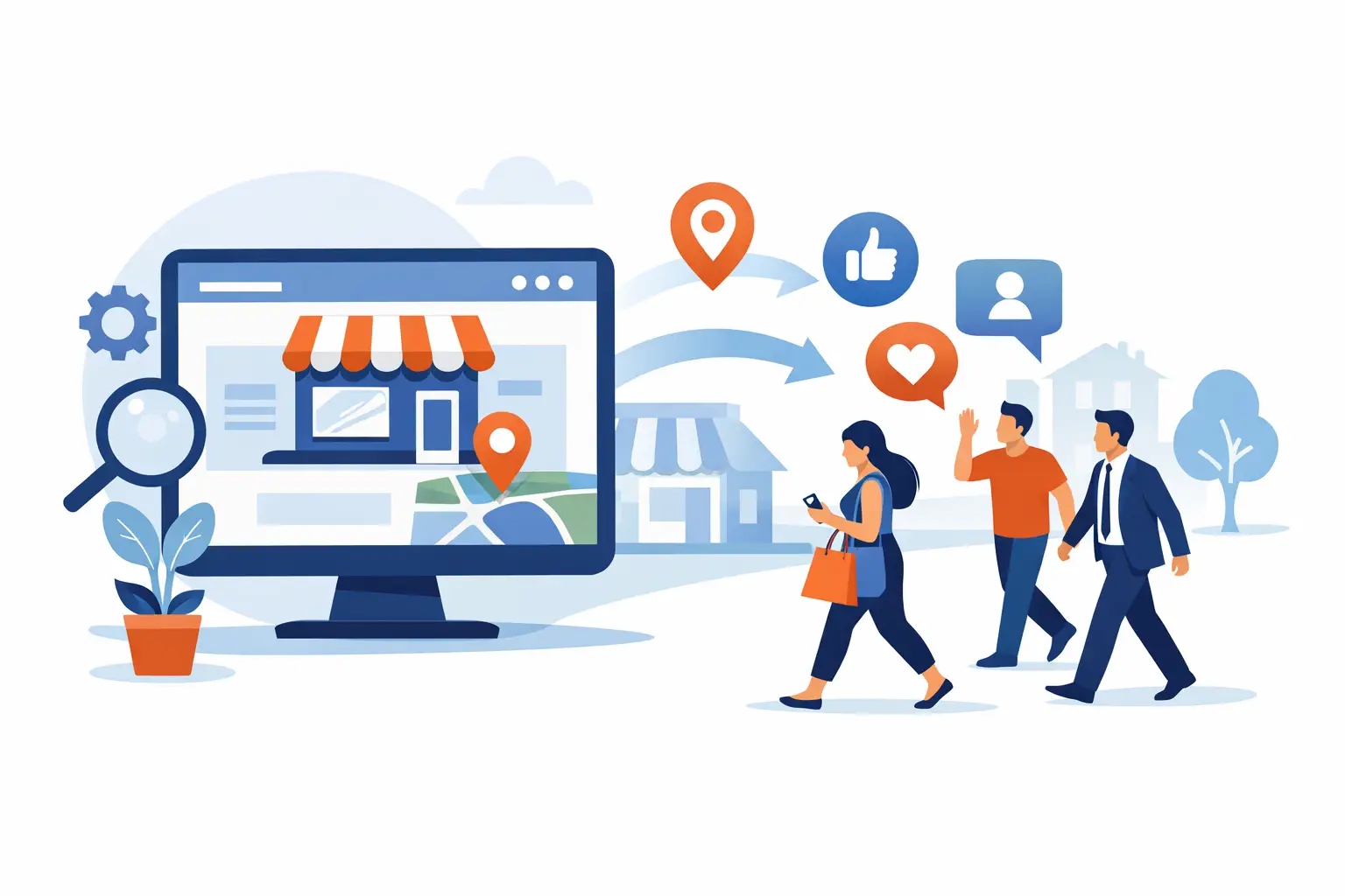 Web design per attività locali che porta clienti
