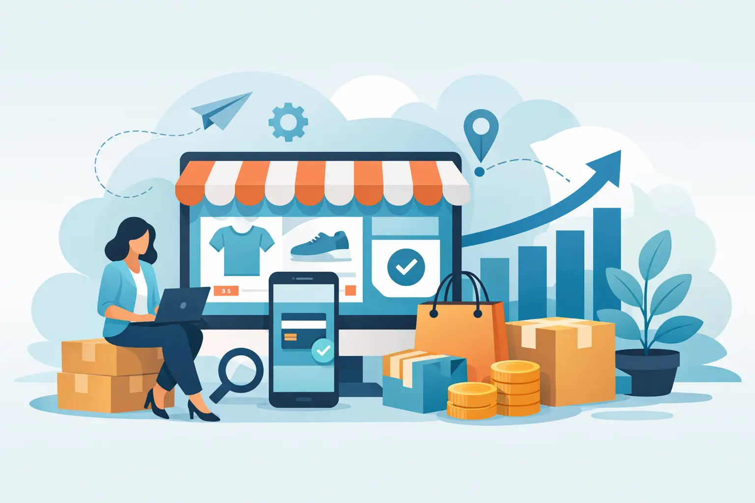 Come impostare un e commerce redditizio 1 Come impostare un e commerce redditizio